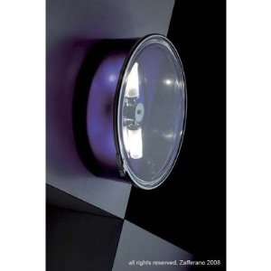  Box Halogen Wall or Ceiling Light   Circle Finish Blue 