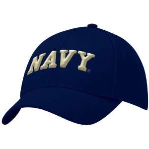Nike Navy Midshipmen Navy Swoosh II Flex Fit Hat  Sports 