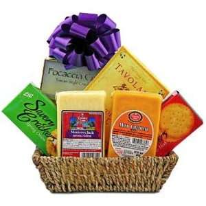 Cheese & Crackers Gift Basket  Grocery & Gourmet Food