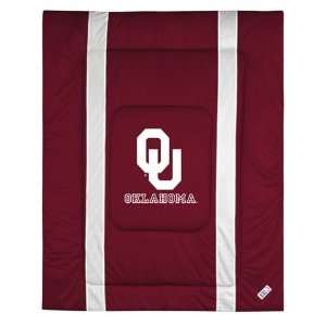  University of Oklahoma Sooners Sideline Bedding Comforter 