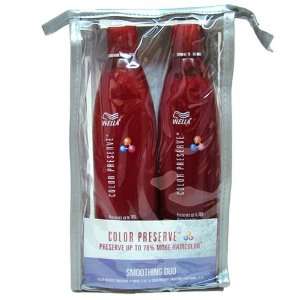   Color Preserve Smoothing Duo Shampoo 12oz + Conditioner 12oz Beauty