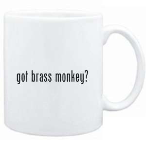  Mug White GOT Brass Monkey ? Drinks