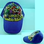 Super Mario Brothers Blue Baseball Navy Adjustable Hat Cap FREE SHIP