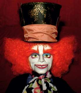   Ventriloquist Hatter doll EYES FOLLOW YOU OOAK puppet dummy Clown