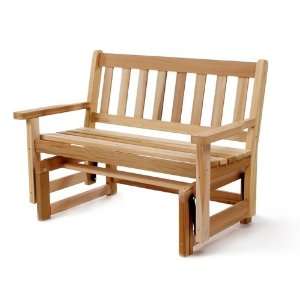 Western Red Cedar   Cedar Glider   Furniture For Your Patio and Garden 