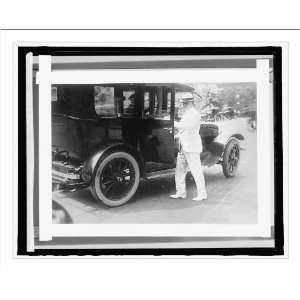  Historic Print (M) Herbert Hoover auto