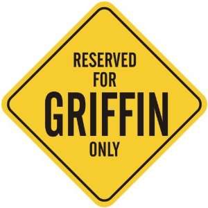   RESERVED FOR GRIFFIN ONLY  CROSSING SIGN