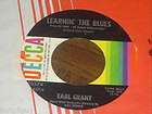 Earl Grant Learnin The Blues   his 62 Easy Listening hit   Near 