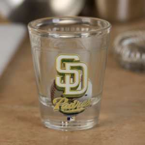   Diego Padres 2oz. High Definition Design Shot Glass