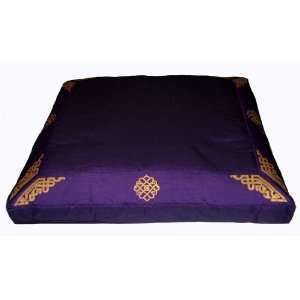   Meditation Floor Cushion   Dharma Key   Purple