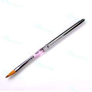 Pro Size 10 Marble Detachable Handle Drawing Brush Pen for Gel Nail 