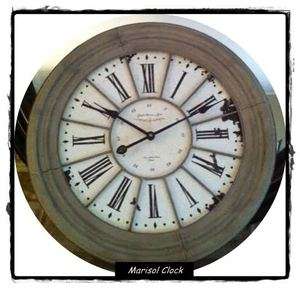 Southern Living at HOME Willow House MARISOL WALL CLOCK LARGE ROUND 