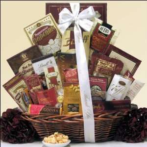 Chocolate Madness Thank You Chocolate Gift Basket  