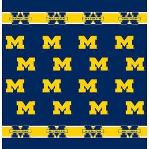 University of Michigan Table Cloth   54 x 94 