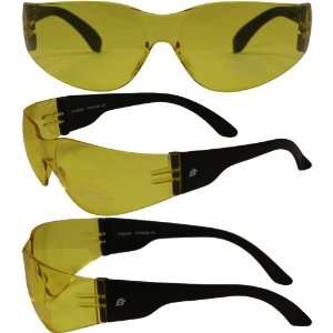    Pigeon Yellow Lens Motorcycle Riding Glasses Sunglasses Automotive