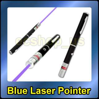 5mW 405nm Violet Purple Blue Beam Laser Pointer Pen New  