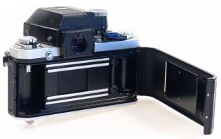 NIKON F2 SLR 35mm FILM CAMERA BODY CHROME BLACK WITH CAP DP 1 PRISM 