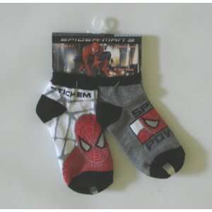  Marvel Superheroe Hosiery   Boys Spiderman Socks (2 pairs 