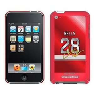  Chris Wells Color Jersey on iPod Touch 4G XGear Shell Case 