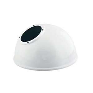 Gooseneck Angled Dome Shade   For LED Gooseneck Sign Lights   White 