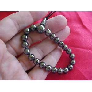  R0201 Hematite Buddha Power Bracelet 