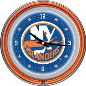  Best Quality NHL New York Islanders Neon Clock   14 inch 