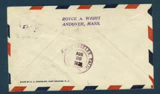 Clean flown cover from the historic 1929 round the world flight of 