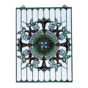    Roman Medium Rectangle Tiffany style Art Glass