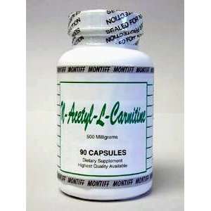  Montiff   N Acetyl L Carnitine 500 mg 90 caps Health 