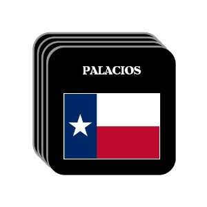 US State Flag   PALACIOS, Texas (TX) Set of 4 Mini Mousepad Coasters