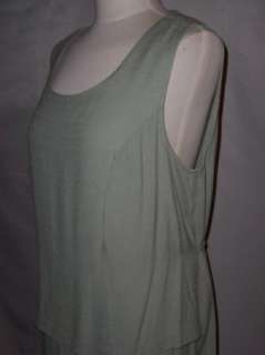 Womens DRESSBARN Sleeveless Dress Green 20W EUC  