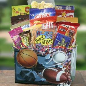 Football Fan Sports Gift Basket Grocery & Gourmet Food