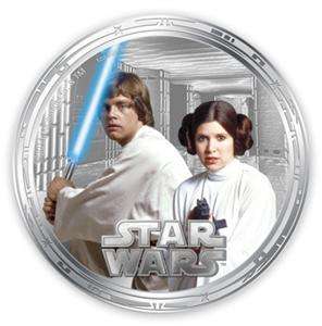 Niue 2011 Star Wars   Millennium Falcon 4 Coins 1oz .9999 Silver Proof 