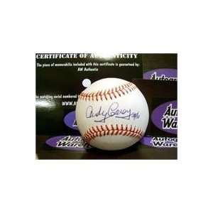  Andy Carey autographed Baseball