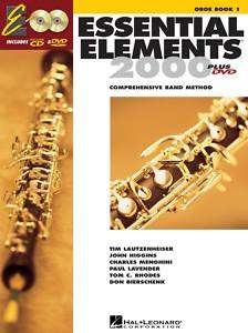 Essential Elements/Technique 2000 OBOE Books 1/2/3 SET  