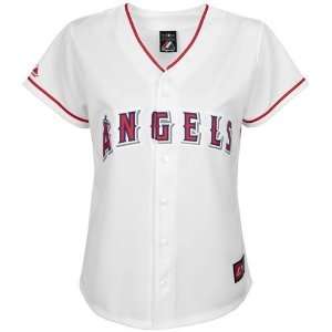 com Los Angeles Angels of Anaheim Womens Replica Home Jersey   Custom 