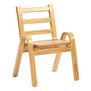  Angeles B78C11 11 in. Naturalwood Chair