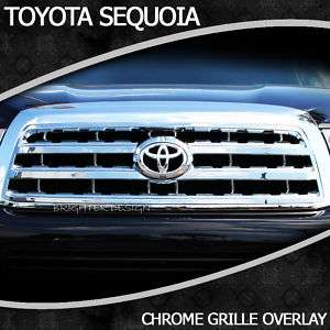 Toyota Sequoia Chrome Grille Factory Style 2008 2012  
