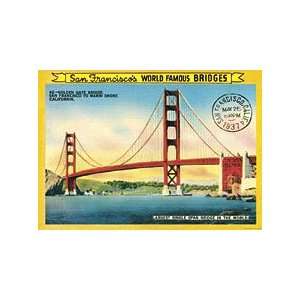     Golden Gate Bridge   Decorative Paper   Gift Wrap
