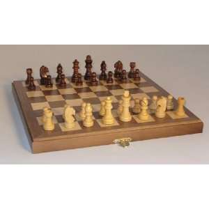  11 Travel Magnetic Walnut Chess Set Toys & Games