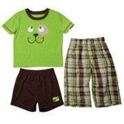 NWT NEW BOYS 3PC CARTERS PUPPY DOG PAJAMAS 2T 3T 4T  