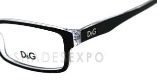 NEW DOLCE&GABBANA D&G Eyeglasses DD 1180 BLACK 675 DD1180 51MM  