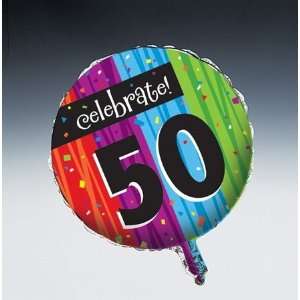  Milestone Celebrations 50th Birthday Foil Balloon Kitchen 