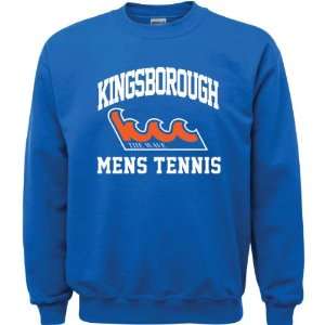 Kingsborough Community College Wave Royal Blue Youth Mens Tennis Arch 