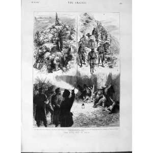  1875 CIVIL WAR SPAIN ATHLETIC SPORTS PYRENEES CARLIST 