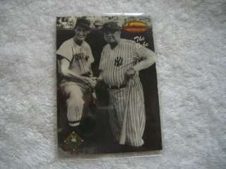 Babe Ruth Ted Williams Card Company 1993 121 The Babe  