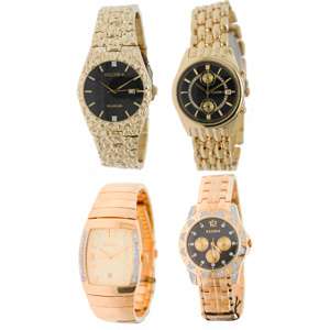 Elgin Mens Gold Plated Watch  Choose from 4 Styles  