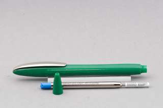 Pelikan future design ballpoint pen green silver MINT  