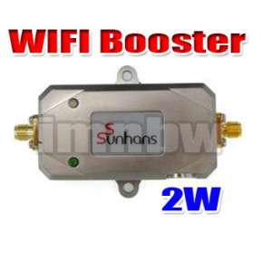 Powerful 2W/33 DBm WiFi 802.11b/g Booster Amplifier NEW  
