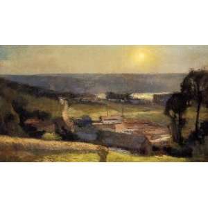   Inch, painting name Landscape 1, By Lebourg Albert